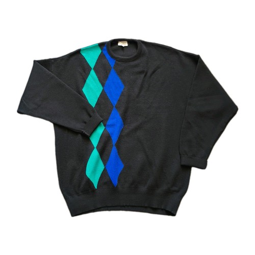 Mens wool blend jumper 90s - blend,