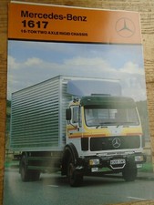Mercedes 1617 16 Ton Two Axle