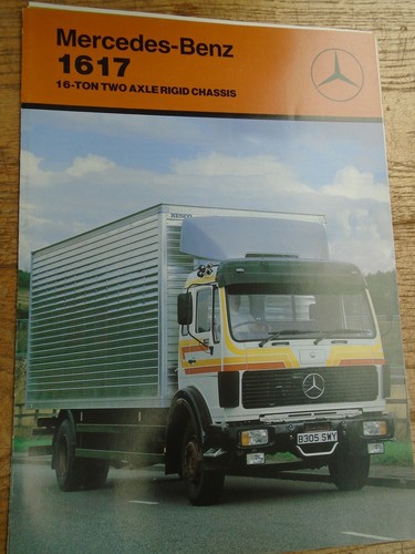 Mercedes 1617 ton - mercedes,