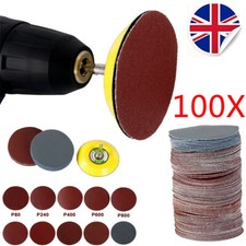 100Pcs 3" 80-3000 Grit Sanding