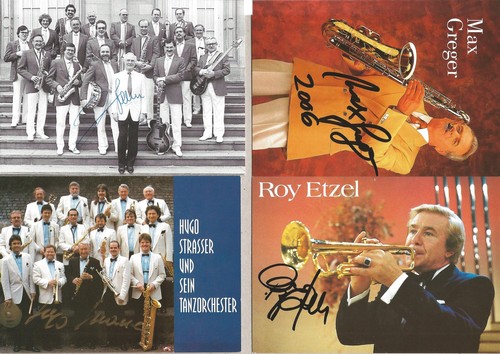 Lot autographs roy etzel - lot,