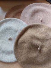 Set of 4 French Berets for