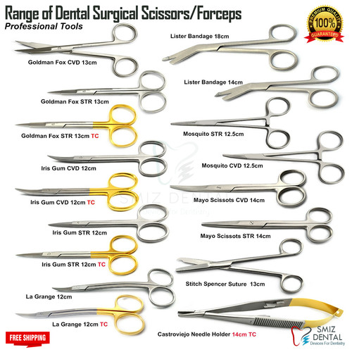 Surgical scissors dental - surgical,