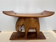 Hand Carved Wooden Elephant