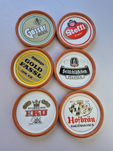European beer coasters - european, austria