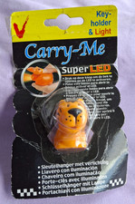 Carry-me Tiger Key Holder & Light - Untested & Sealed in Packet