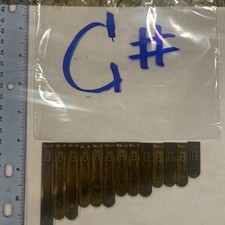 Antique Brass Reed From A Pump