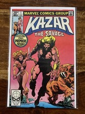 Kazar The Savage 1. F/Vf. 1981. 1st Appearance of The Lemurans. Marvel Comics