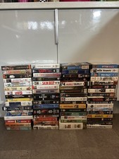 x65 VHS VIDEO TAPES - Adults War Docs Movies Cinema Films Mixed JOB LOT BUNDLE