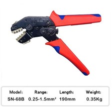 SN-68B Crimping Plier Crimper Tool 0.25-1.5mm² for Dupont,TE,JST,Molex Terminal