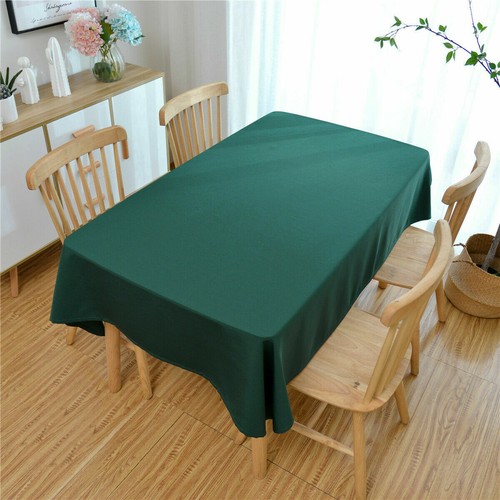 Rectangular cotton table cloth - table,