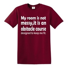 MY ROOM IS NOT MESSY IT IS AN