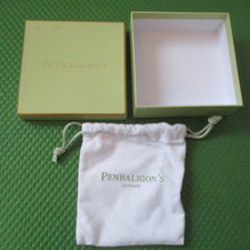 PENHALIGON'S 5 x 2 Inch Empty Gift Box & Tie Bag