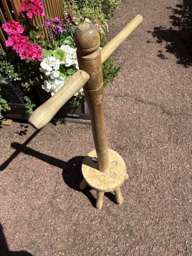 Antique wooden washing - antique, dolly