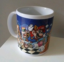 Super Mario Bros Art Mug Coffee Tea 2017 Nintendo Luigi Ceramic Collectable 