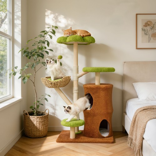 Modern cat tree large - tree,