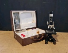 VINTAGE MICROSCOPE BOXED KIT 