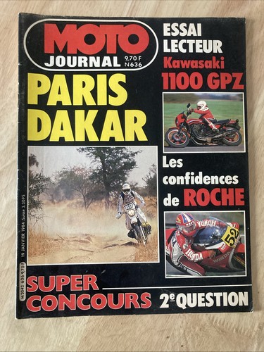 Moto journal 636 1984 - moto,