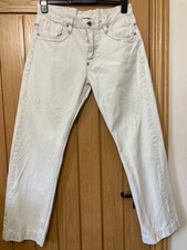 MENS 34" WAIST SHORT LEG IVORY