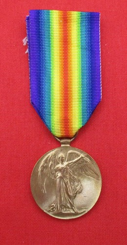 Ww1 victory medal ribbon - ribbon,