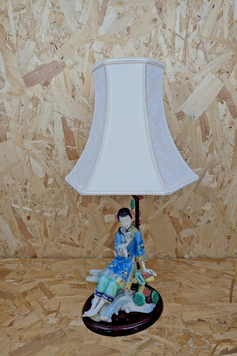 Vintage oriental lady table - oriental,