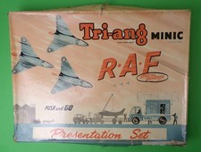 Tri-ang Minic RAF Push and Go Special Squadron Presentation Set - Lines Bros