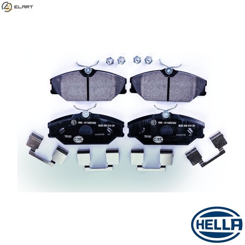 Brake pad set disc - pad,