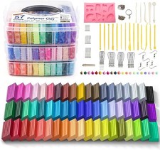 60 Colour Polymer Clay Kit
