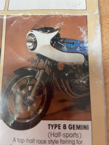 Rickman type gemini half - 8,