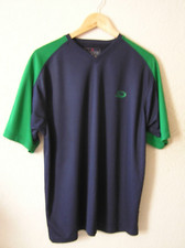Crane Sports Blue/Green Short Sleeve Sports Top , Size L