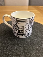 Wedgwood Bone China Musical Scores Composers  Mug