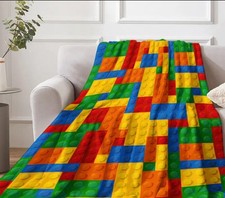 Building Block Fleece Blanket