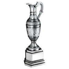 Claret Jug Golf Trophy Painted