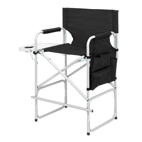 Tall directors chair black - tall,