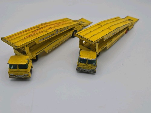 Matchbox car transporter - car,