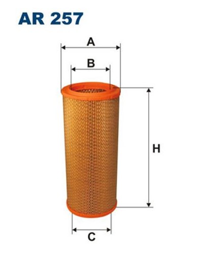 Fits filtron 257 - filtron, air