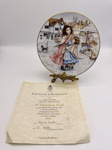 Royal worcester christmas - a,