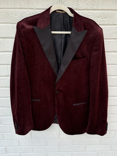 Next mens jacket 44r wine - jacket,