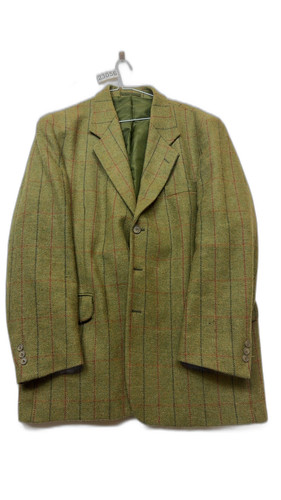 Bob parratt green - wool, check