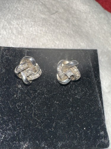 Silver hallmarked diamond - hallmarked,