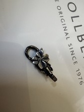 Authentic sterling silver TROLLBEADS LIMITED EDITION CLOVER LOCK/CLASP. New