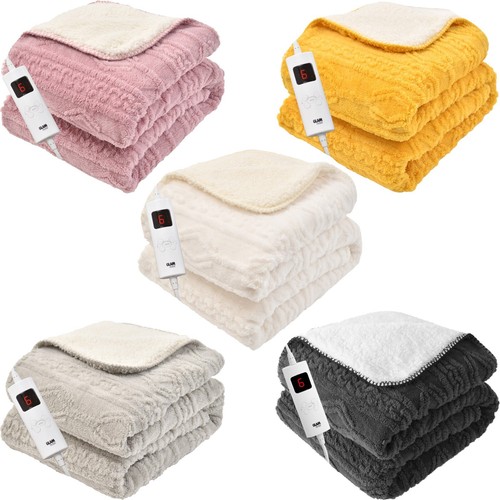 Electric heated throw over - heated,