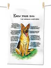German Shepherd Tea Towel - German Shepherd Gift - German Shepherds 4752-TT