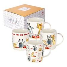 Mugs Sets 4 Coffee Tea Cups