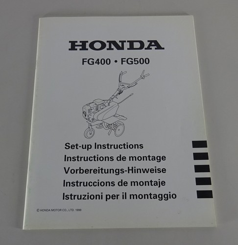 Assembly instructions honda - assembly,