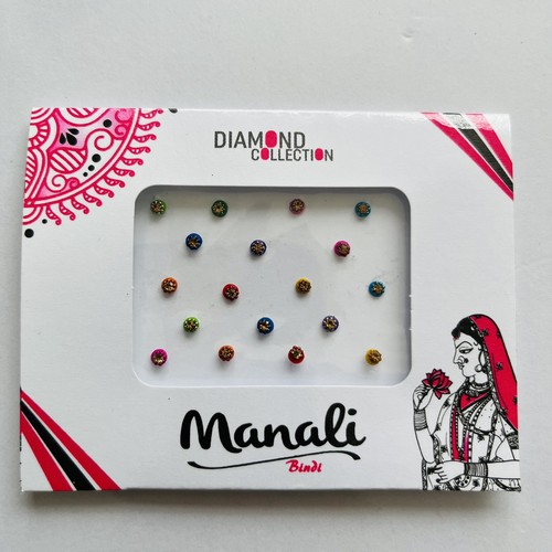 Round bindi indian colour - round,