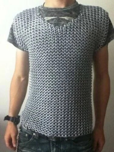 Aluminium chainmail shirt - chainmail,