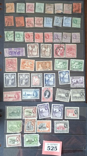 British guiana selection of - british, guiana.