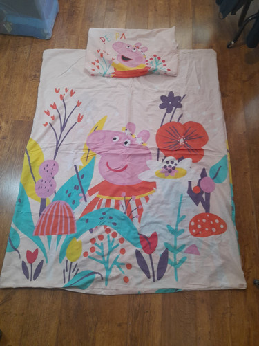 Peppa pig cot bed duvet - pig, cover