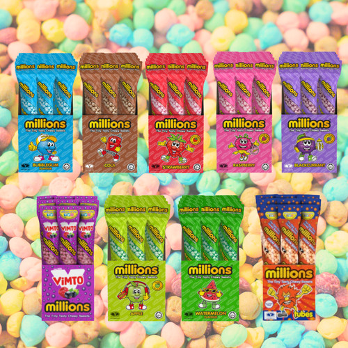 Millions sweets tubes 55g - millions,
